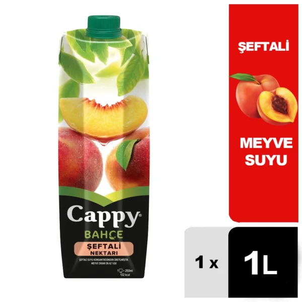 Cappy Meyve Suyu Şeftali 1 Lt