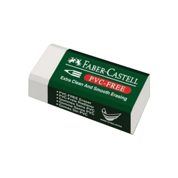 Faber-Castell 7085/30 Beyaz Silgi Tekli