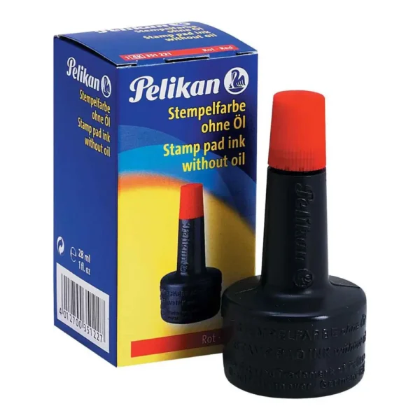 Pelikan Istampa Mürekkebi 28 ml Kırmızı